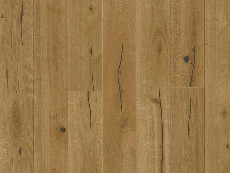 2138 TopProdukt Fertigparkett Landhausdiele Wildeiche Rebell 2.5 gebürstet, OXI-geölt, 4V