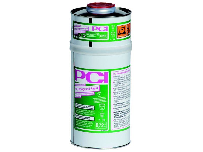 PCI Epoxigrund Rapid 1 kg EC1 - schnell trocknend zum Verfestigen und Schließen von Rissen (B-RB)