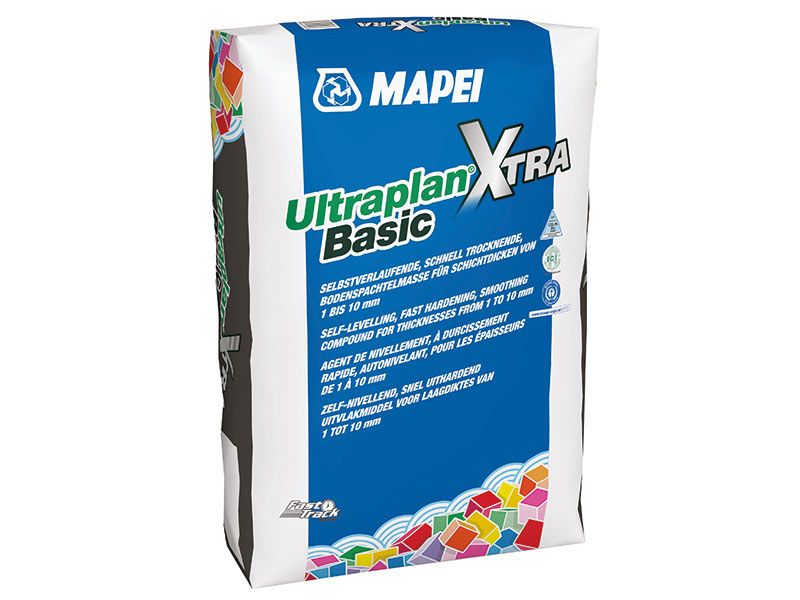 Mapei Ultraplan Basic Xtra 25 kg Spachtelmasse für PVC, Teppich, Lino, Mehrschichtparkett - EC1
