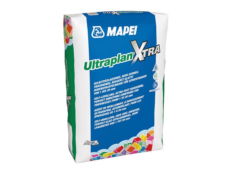 Mapei Ultraplan Xtra 25 kg Spachtelmasse bis 20 mm Zementspachtelmasse für alle Oberbeläge
