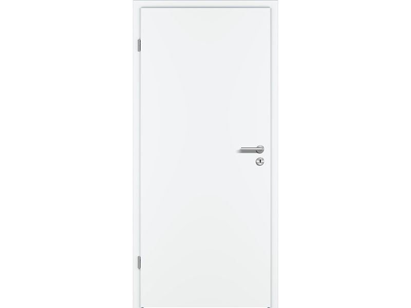 G Schallschutztür VS 1 CePaL Weißlack 9010 K III, RwP=32 dB - Rundkante - DL/DR