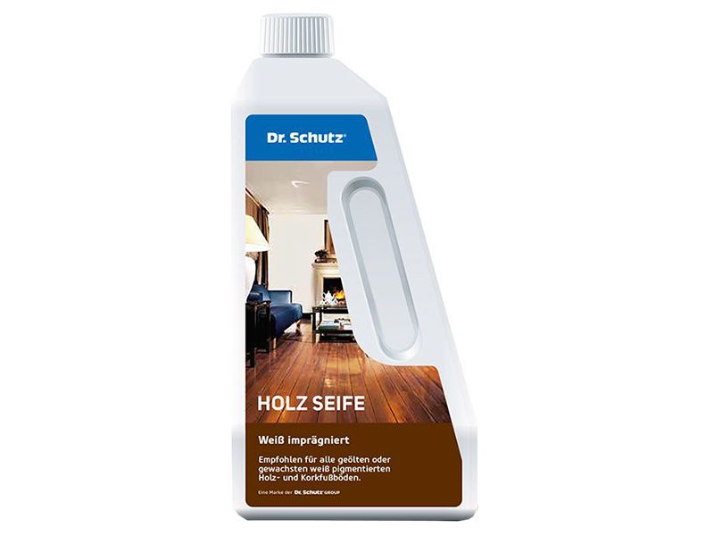 CC Dr. Schutz Holzseife weiß 750 ml Unterhaltspflege für weiß geölte Holz- & Korkböden