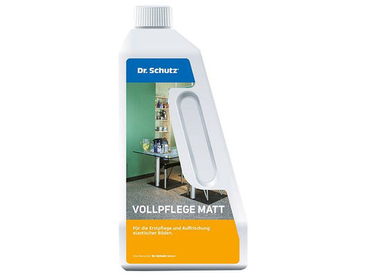 CC Dr. Schutz Vollpflege matt 750 ml zur Einpflege elastischer Böden