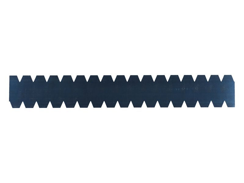 Zahnleiste für Mutterspachtel 21 cm Zahnung B15