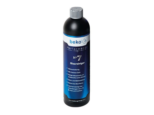 beko Performance No. 7 Glasreiniger 750 ml reinigt blitzschnell und schlierenfrei ohne Wasser