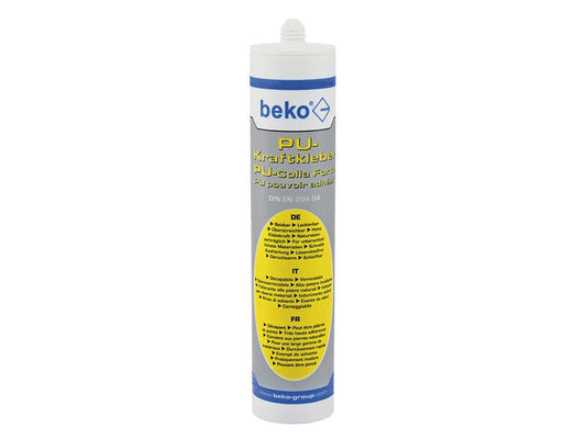 beko PU-Kraftkleber 310 ml beige - hohe Klebkraft, lösemittelfrei, geruchsarm