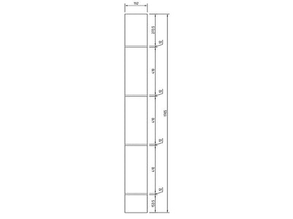 Glas ESG Atos für LA 4 schmal / STC