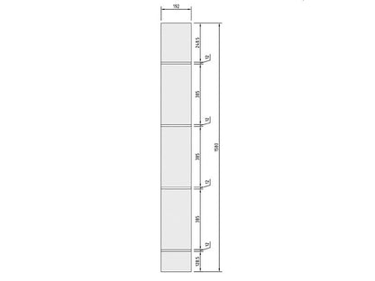 Glas ESG Atos für LA 4 schmal / STC