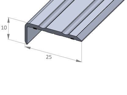 S Winkelprofil 8710 SK (25 x 10 mm) Silber 2,70 m